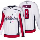 Alexander Ovechkin Capitals White Road Jersey