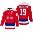Nicklas Backstrom Capitals Red Alternate Jersey