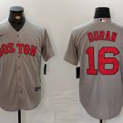 Jarren Duran Red Sox Gray Road Replica Jersey