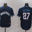 Seiya Suzuki Cubs Navy 2021 City Connect Replica Jersey