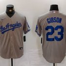Kirk Gibson Dodgers Grey Alternate Replica Jersey