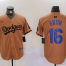 Will Smith Dodgers Olive Salute To Service Replica Jersey