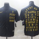 Kobe Bryant Baseball Black Gold Jersey
