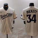 Kirby Puckett Twins Cream Cities Alternate Replica Jersey