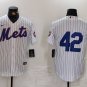 Jackie Robinson Day Mets White Home Limited Jersey