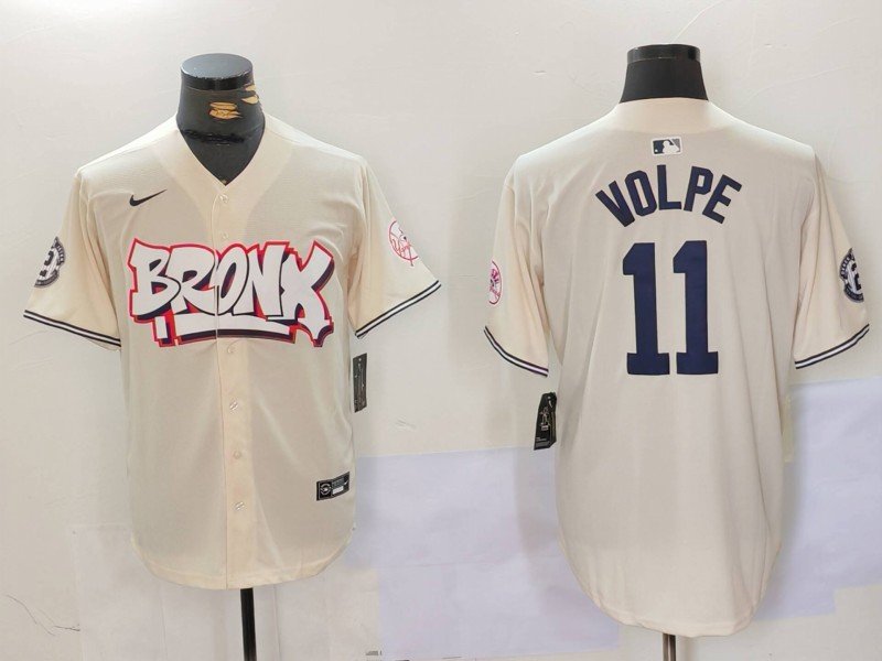 Anthony Volpe Yankees The Bronx Graffiti Limited Jersey