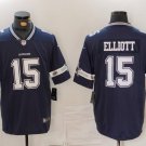 Ezekiel Elliott Cowboys Navy Limited Jersey