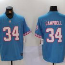 Earl Campbell Titans Blue Throwback Jersey