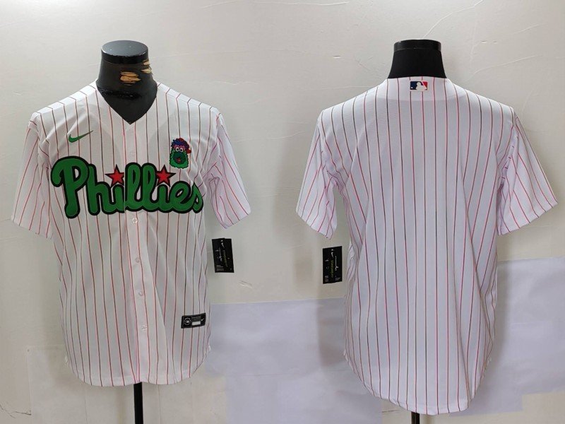 Phanatic Team Phillies White Replica Jersey