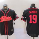 Deebo Samuel 49ers Black Gold Fashion Baseball Jersey