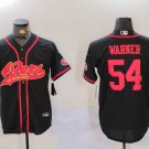 Fred Warner 49ers Black Gold Fashion Baseball Jersey