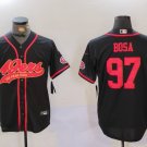 Nick Bosa 49ers Black Gold Fashion Baseball Jersey