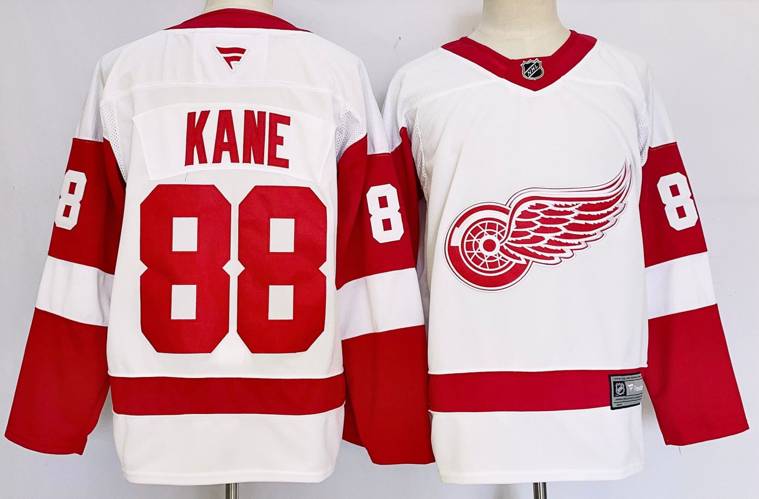 Patrick Kane Red Wings White Breakaway Jersey