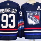 Mika Zibanejad Rangers Navy Breakaway Jersey