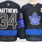 Auston Matthews Maple Leafs Black Breakaway Reversible Jersey