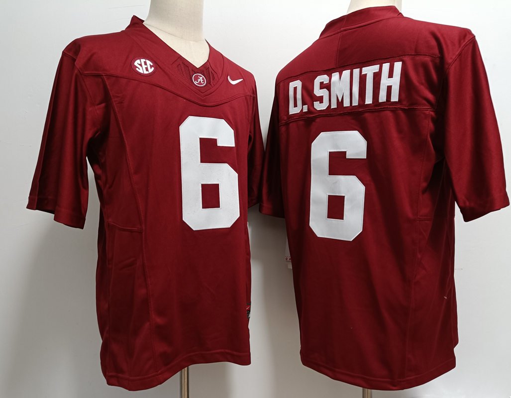 Crimson Tide Devonta Smith Crimson Limited Jersey