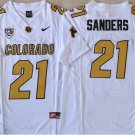 Buffaloes Shilo Sanders White Gold Limited Jersey