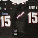 Gators Tim Tebow Black Football Jersey