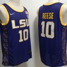 Angel Reese Tigers Purple Basketball Jersey