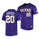Paul Skenes Tigers Purple Baseball Jersey