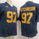 Aidan Hutchinson Wolverines Navy Limited Jersey