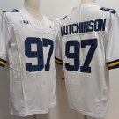 Aidan Hutchinson Wolverines White Limited Jersey