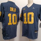 Alex Orji Wolverines Navy Football Jersey