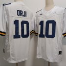 Alex Orji Wolverines White Football Jersey