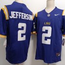 Justin Jefferson Tigers Purple Football Jersey