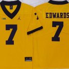 Wolverines Donovan Edwards Gold Football Jersey