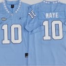 Tar Heels Drake Maye Blue Football Jersey