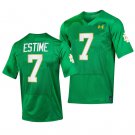 Fighting Irish Audric Estime Green Limited Jersey