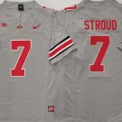 Buckeyes CJ Stroud Grey Football Jersey