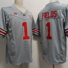 Buckeyes Justin Fields Gray Limited Jersey