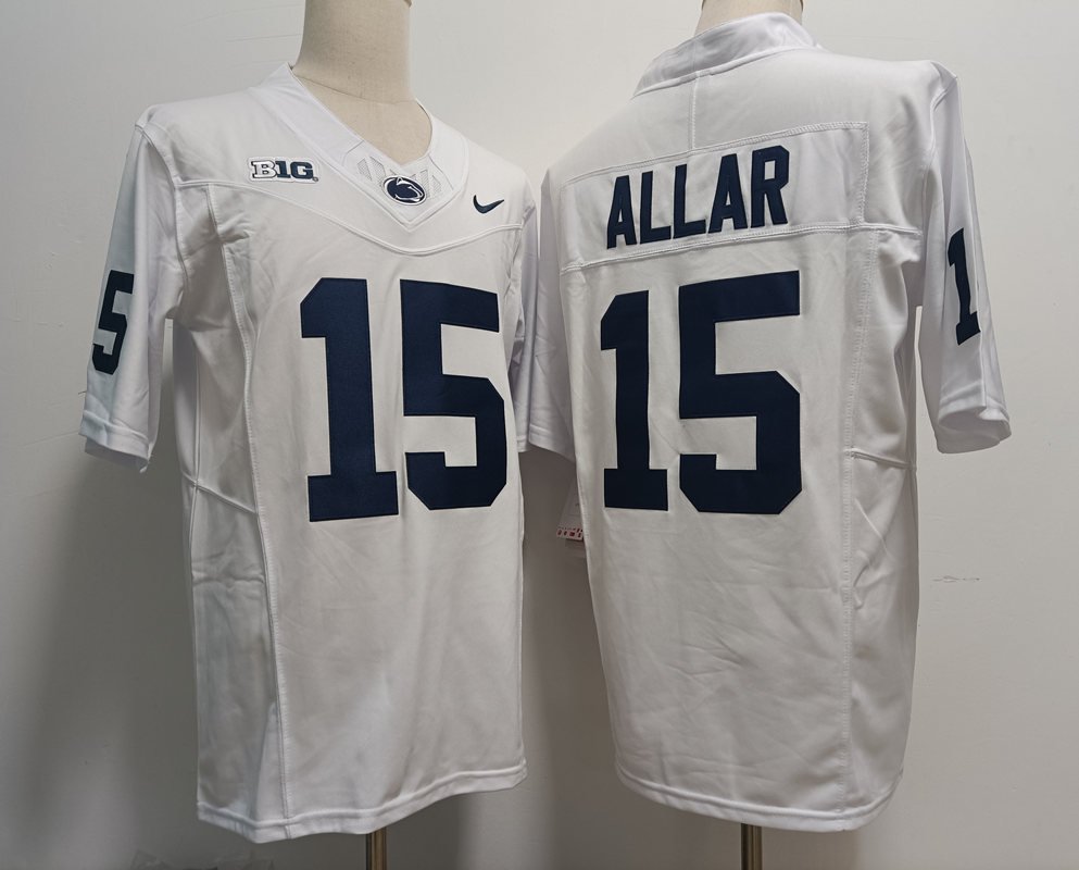 Nittany Lions Drew Allar White Limited Jersey