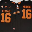Longhorns Arch Manning Black Football Jersey