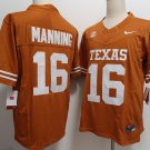 Longhorns Arch Manning Orange Football Jersey