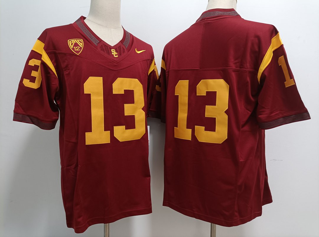 Trojans Caleb Williams Cardinal Limited Jersey
