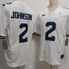 Wolverines Will Johnson White Limited Jersey