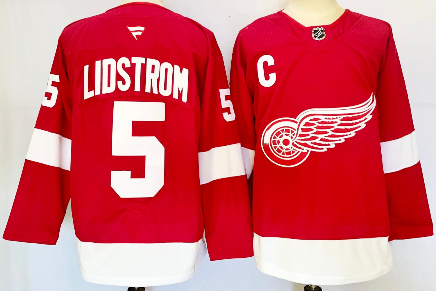 Nicklas Lidstrom Red Wings Red Breakaway Jersey