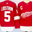 Nicklas Lidstrom Red Wings Red Breakaway Jersey