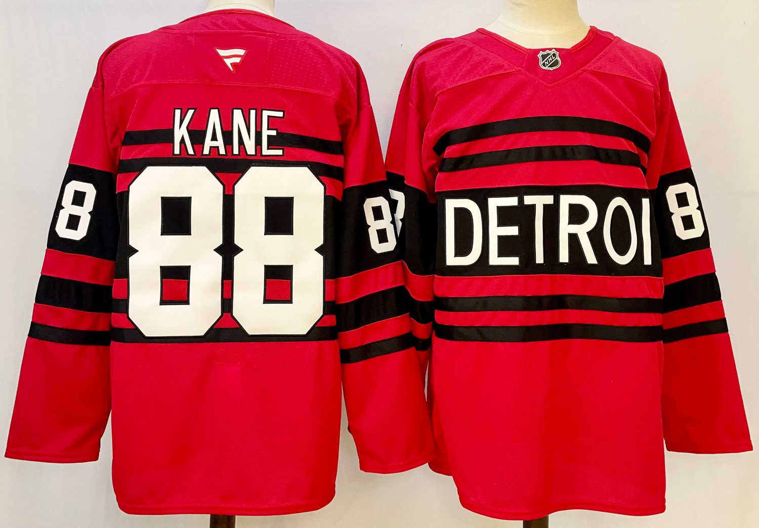 Patrick Kane Red Wings Reverse Retro Red Breakaway Jersey