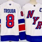Jacob Trouba Rangers Stadium Series White Breakaway Jersey