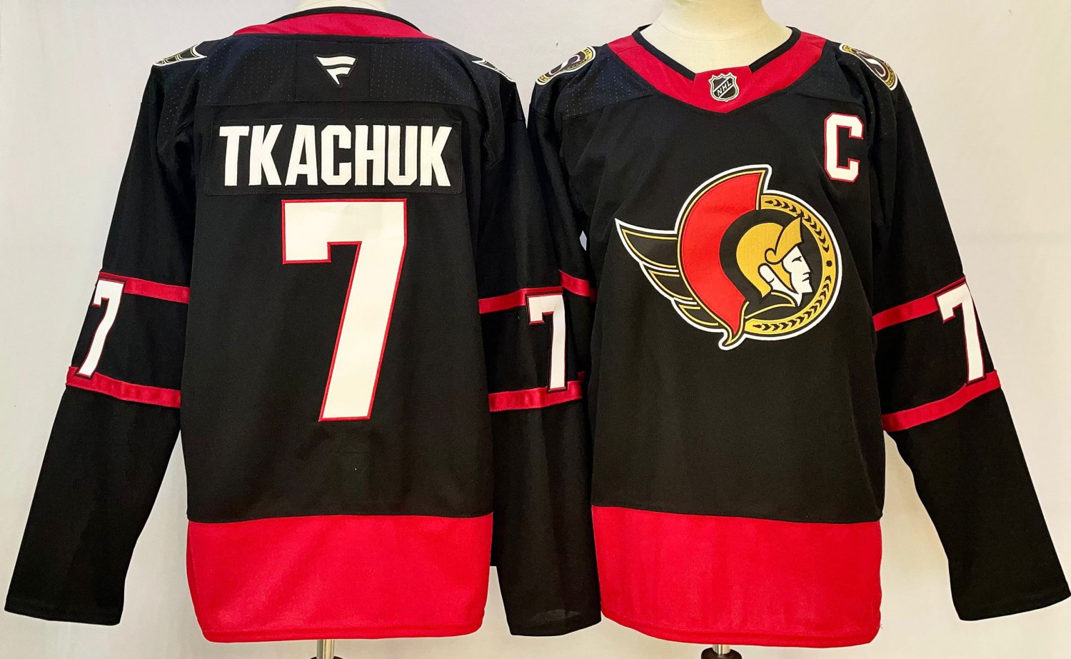 Brady Tkachuk Senators Reverse Retro Black Breakaway Jersey
