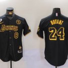 Kobe Bryant Lakers Black Mamba Baseball Replica Jersey