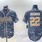Rashid Shaheed Saints Camo Baseball Jersey