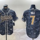 Taysom Hill Saints Camo Baseball Jersey
