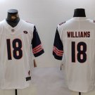 Caleb Williams Bears White Throwback Limited Jersey
