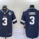 Brandin Cooks Cowboys Navy Team Patch Jersey