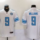 Jameson Williams Lions White Team Patch Jersey